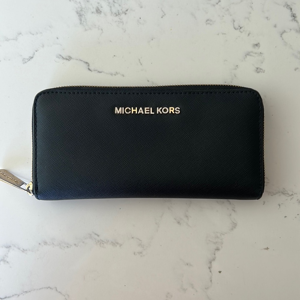 Michael Kors black wallet